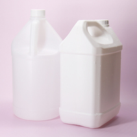 Bouteille en plastique HDPE pour détergent à lessive liquide, 4L, 5L, 1 gallon, 4L