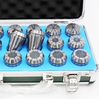 ER32 Jeu de pinces à ressort 1/8 ''3/4'' pouces Taille CNC Machine Compatible 0.015mm ER Collet Porte-outil en aluminium Noyau DIN6499B