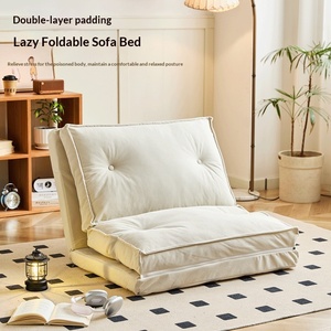Sofá <span class=keywords><strong>Cama</strong></span> Moderno en Forma de L con Estructura Metálica Plegable y Respaldo de Tatami, Esponja de Alta Densidad, Apto para Humanos y Mascotas - Product Image 1