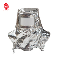 Vêtements de pompier anti-radiation résistants à l'huile en aluminium