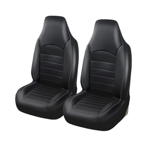 Housse de siège de <span class=keywords><strong>voiture</strong></span> en cuir PVC confortable et luxueuse <span class=keywords><strong>coussin</strong></span> de véhicule antidérapant universel <span class=keywords><strong>pour</strong></span> accessoires intérieurs avant - Product Image 2