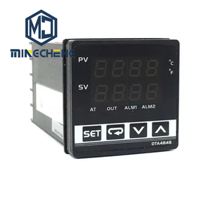 Contrôleur de température numérique DTK9696R12 96x96mm, thermostat PID à montage sur panneau pour systèmes de chauffage et de refroidissement industriels - Product Image 1