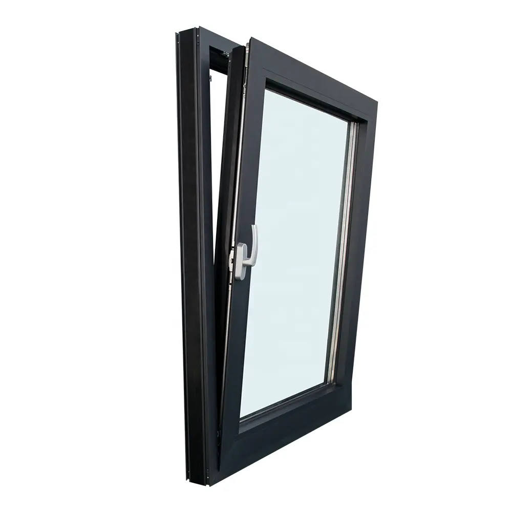 Puertas y <span class=keywords><strong>ventanas</strong></span> de aleación de aluminio, vidrio templado de doble cubierta