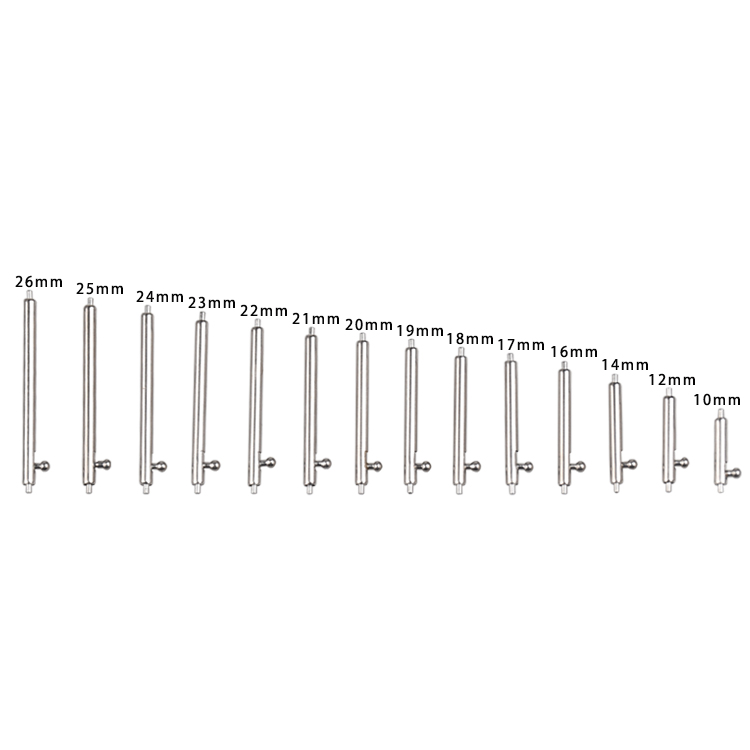 Быстроразъемный пружинный штифт из нержавеющей стали 304 316SL для часов, толщина 1,5 мм, 1,78 мм, 2 мм, 2,5 мм
