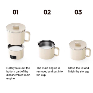 Portable Foldable Electric 800ml Stainless Steel Health Pot Multi Models Constant <strong>Temperature</strong> Traveling <strong>Kettle</strong> - Product Image 5