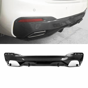 Карбоновый задний диффузор в стиле MP, 2 шт., для BMW 5 серии G30 <span class=keywords><strong>M</strong></span> Sport 2017-2025, замена заднего бампера - Product Image 1
