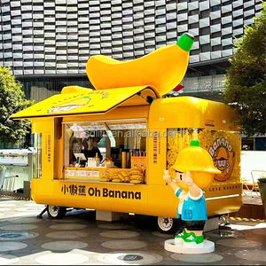 รถ<span class=keywords><strong>ขาย</strong></span>อาหารรูปทรงกล้วย รถ<span class=keywords><strong>ขาย</strong></span>ไอศกรีมเคลื่อนที่ รถ<span class=keywords><strong>ขาย</strong></span>กาแฟอเนกประสงค์แบบกำหนดเองได้สำหรับขาย - Product Image 2