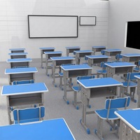 Ensemble de chaise et de bureau d'école primaire réglables en hauteur, bureaux et chaises de classe réglables en hauteur pour la maternelle