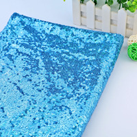 Nanyee Textile Largement Utilisation Retour Drop Table Décoration 3mm Glitz Mini Sequin Tissu Tissu