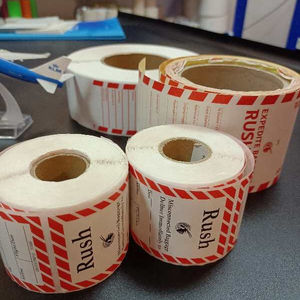 थोक के लिए कस्टम लोगो मुद्रित स्थायी चिपकने वाला एयरलाइन भीड़ सामान टैग यात्रा - Product Image 2