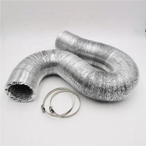 Zeitgemäßes Design HLK-Kanal Aluminium folie PET Flexible Schornstein auskleidung Feuer hemmendes Material Lüftungs kanal - Product Image 6