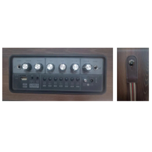 Speaker aksesori Audio & Video profesional dengan layar LCD terintegrasi