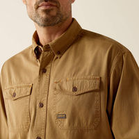 Chemise de travail en coton pour homme, confortable et tendance, pour mécaniciens et ingénieurs, service OEM, fournie directement par l'usine