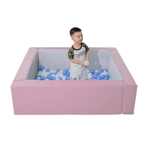 Tente de jeu carrée d'intérieur en mousse souple pour enfants <span class=keywords><strong>Piscine</strong></span> à balles pour bébé Espace de jeu amusant pour enfants - Product Image 4