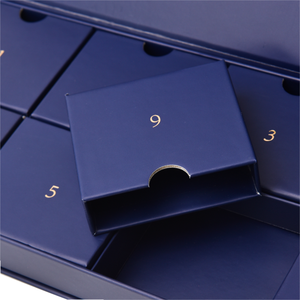 Logotipo personalizado Cartón Lujo Calendario de Adviento Cuenta regresiva Caja de regalo Embalaje Caja de cartón - Product Image 5