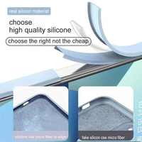 Vente en gros d'accessoires pour Smartphone Coque de téléphone en silicone souple Fibre intérieure Coque de téléphone antichoc pour iphone Hot Trending Logo OEM