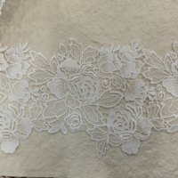Dentelle soluble dans l'eau en gros pour textiles de maison, accessoires de dentelle multicolores pour la couture, garniture en dentelle de polyester, articles de mode de Dubaï