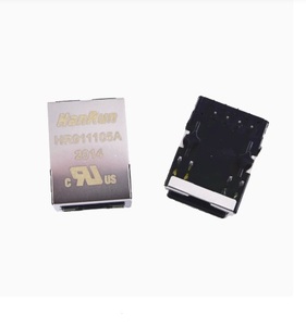 Puerto de Conexión para Cable de Red, Resistente y Práctico, para Transmisión de Señal de Red HR911105A - Product Image 1