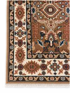 Alfombra Oushak de Lana de Nueva Zelanda Tejida a Mano de Primera Calidad |   Alfombra Oriental Hecha a Mano - Product Image 3