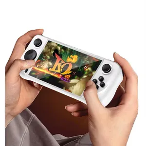 مشغل ألعاب E6 محمول يدويًا واي فاي وحدة ألعاب فيديو صغيرة محمولة مزدوجة الروكر محاكي ألعاب الأركيد بنظام أندرويد