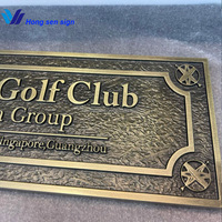 Hongsen, entreprise de signalétique en métal sur mesure, logo en laiton, plaque de nom de rue gravée en bronze, technique de gravure pour hôtel, maison, artisanat en métal