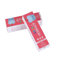 Boîtes d'emballage personnalisées pour brosses à dents électriques en carton ivoire, emballage rectangulaire pour dentifrice destiné aux marques de cosmétiques en détail