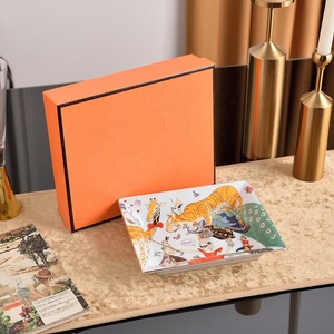 Nuevo juego de platos y tazas de porcelana con patrón de circo para decoración del hogar europeo - Product Image 6