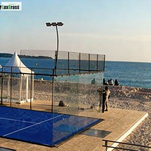 Cancha de Tenis Galvanizada por Inmersión en Caliente, Resistente a <span class=keywords><strong>la</strong></span> Corrosión, para Exteriores, y Cancha de <span class=keywords><strong>Villa</strong></span> con Acabado a Base de Agua - Product Image 3