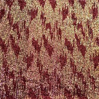 Broderie de sequins bicolore personnalisée de qualité supérieure pour les mariages printemps-été et la haute couture