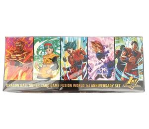 En stock, 100% Original, Juego de Cartas <span class=keywords><strong>Dragon</strong></span> <span class=keywords><strong>Ball</strong></span> <span class=keywords><strong>Super</strong></span> Fusion World, Set del 1er Aniversario, Versión Japonesa, Caja Sellada - Product Image 1