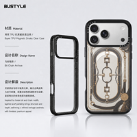 Coques de protection antichoc en TPU rigide transparent avec peinture UV et design personnalisé pour iPhone 15 16 17 18 Pro Max Plus Air Duo