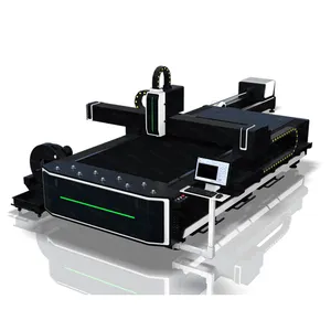 Máquina de corte a laser de alta precisão para chapas metálicas, tubo de alumínio, aço carbono, 3mm, fibra cnc, 1000w, 3000w