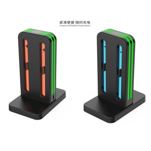 4 Trong 1 Gamepad Trạm Sạc Cho <span class=keywords><strong>Nintendo</strong></span> Chuyển Đổi 2 Từ Tính Sạc <span class=keywords><strong>Dock</strong></span> Đứng Trò Chơi Phụ Kiện Cho Ns2 TNS-3171 - Product Image 3