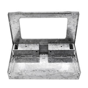 Piège à souris multi-prises en métal solide et sans cruauté avec couvercle transparent Boîte à souris vivante efficace pour le contrôle des rongeurs pour la maison et le bureau - Product Image 5
