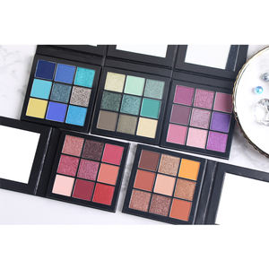 Индивидуальный 9 цветов пигментированный макияж оранжевый тени для век Оптовая Продажа Дешевая Высококачественная палитра теней для век - Product Image 5