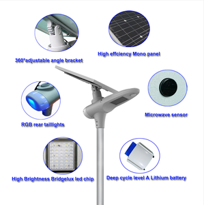 Suitable JKCSOLAR All-in-One 30W to 150W Solar <b>LED</b> Street <b>Light</b> Waterproof IP65 <b>Motion</b> <b>Sensor</b> for Outdoor Road Lighting - Product Image 2