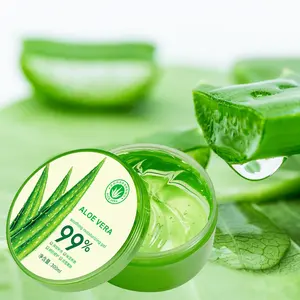 100% Pure Natural Gel Aloe Vera Organic Moisturizing Repairing Sunscreen Soothing After Sun Aloe Vera Gel For Face