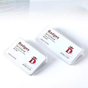 Targhette Magnetiche Personalizzate Hong-Fu in Acrilico e Metallo con Stampa UV per Hotel, Conferenze e Fiere a Prezzo di Fabbrica - Product Image 2