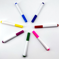 Ensemble de stylos aquarelle de haute qualité entièrement personnalisé, tampon de sceau lavable, marqueur pour bingo, plastique pour le dessin