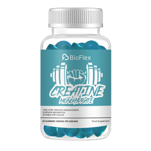 Factory Wholesale OEM Private Label Sports Nutrition Supplement Pre Workout Energy Boost <b>Creatine</b> Monohydrate Gummy Bears 3000mg - Product Image 1