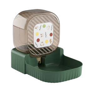 Distributeur d'eau automatique pour chat, design pliable, grande capacité, bol d'alimentation pour animaux de compagnie, vert, gris, kaki - Product Image 3