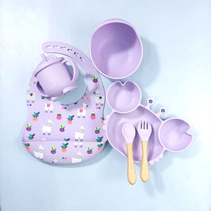 <span class=keywords><strong>Platon</strong></span> <span class=keywords><strong>solide</strong></span> en silicone antidérapant sans BPA dans une assiette de crabe <span class=keywords><strong>Platon</strong></span> en forme de crabe avec fond à forte aspiration - Product Image 5