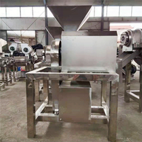 Industriële Passie Fruit Pulping Pulper Mango Apple Jam Maken Pitting Pulper Sapcentrifuge Machine