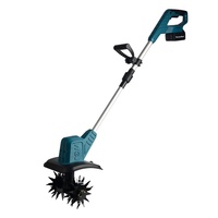 Cultivateur électrique sans fil 18V, 220 mm, portatif, batterie, rotoculteur, motoculteur de jardin