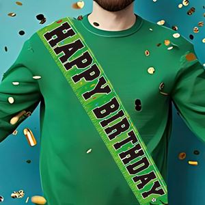 Decoración para Fiesta de Cumpleaños con Temática de Fútbol, Banda para el Hombro para Accesorios de Fotografía y Celebraciones Deportivas - Product Image 3
