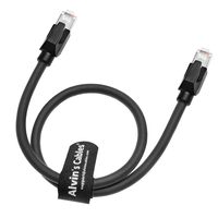 Cable Ethernet Industrial Blindado RJ45 CAT6A de Alvin's Cables, Cable Profinet de Alta Flexibilidad para Cadena de Arrastre, Revestimiento de Nailon de Alta Velocidad