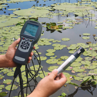 Analyseur d'oxygène dissous optique portable à réponse rapide, sonde en acier inoxydable personnalisable, testeur de qualité de l'eau IP68