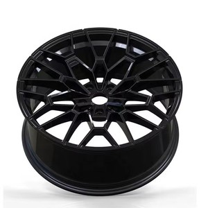 Rines de Aleación 827M con Acabado Negro Mecanizado de 18, 19 y 20 Pulgadas, 5x112~120, para Autos <span class=keywords><strong>BMW</strong></span> X5, <span class=keywords><strong>M3</strong></span>, M4, E30, <span class=keywords><strong>E36</strong></span>, E46, E60, F10, E39 - Product Image 2