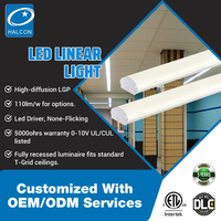 Meilleur prix, tube LED CE ETL SAA pour intérieur, école, hôpital, 20W, 30W, 40W, 50W, 60W, 80W, 2 pieds, 4 pieds