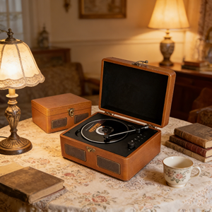 Reproductor de CD Portátil Personalizado con Asa, Compatible con USB, Tarjeta TF, Bluetooth, Reproductor Multifunción para Sala de Estar y Dormitorio - Product Image 6